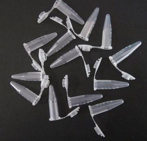 0.5ml Centrifuge Tubes Plastic Clear Vials Sample Container 1100pcs