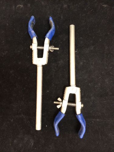 Lot of 2 Medium Fisher 2-Prong Single Adjustment Extension Clamps