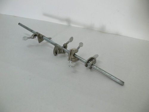 Stainless Steel 4 Clamp Bar