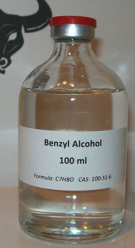 Benzyl Alcohol 100ml    Pharma Grade