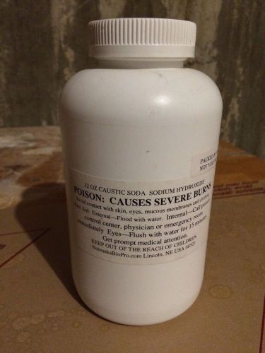 Naoh - hho cell electrolyte- sodium hydroxide 32 oz for sale