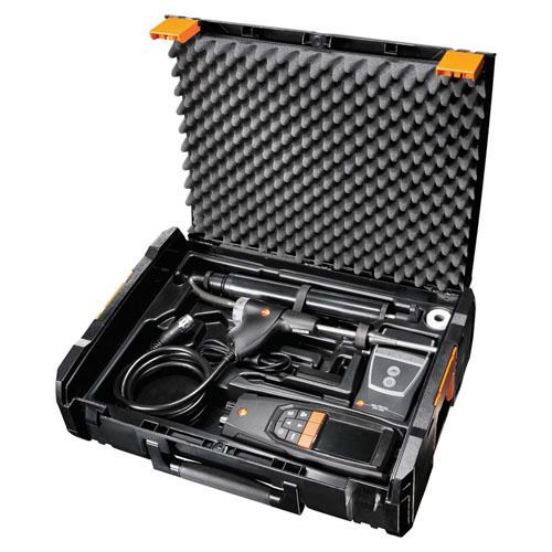Testo 320 (0563 3220 71) commercial combustion analyzer kit w/ printer for sale