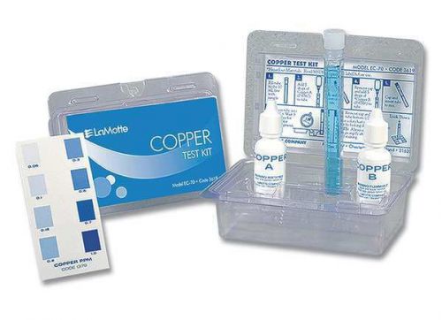 LAMOTTE 3619 Water Testing Kit, Copper, 0.05 to 1.0 PPM
