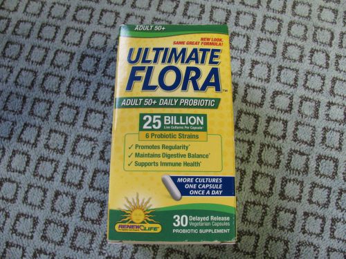 Ultimate Flora Adult 50+ Daily Probiotic 30 Delayed Release Capsules