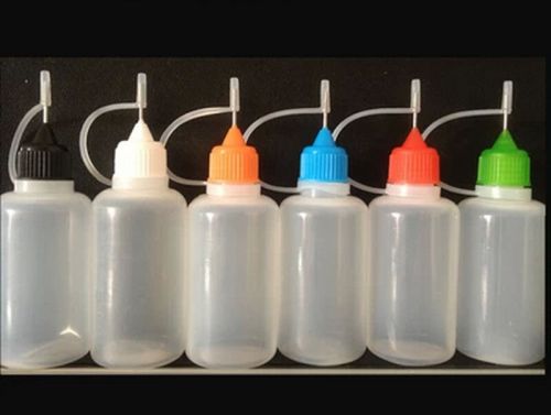 New 10pcs 30ml empty plastic squeezable liquid dropper bottles needle tip ldpe for sale