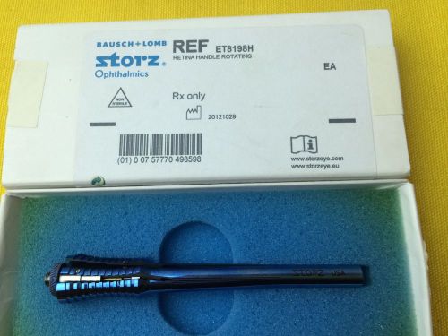 STORZ ET8198H RETINA Rotating Handle Bausch &amp; Lomb Ophthalmic eye Surgical