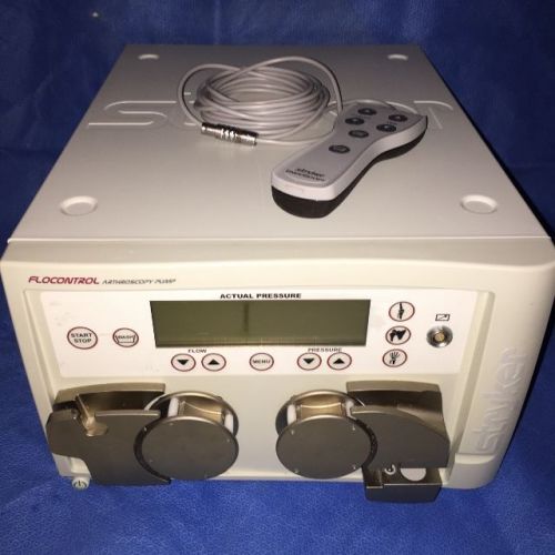 Stryker flocontrol arthroscopy fluid pump &amp; remote for sale