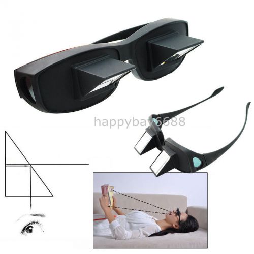 Rest Bed Prism Spectacles Horizontal Lazy Glasses For Reading Watching TV Unisex