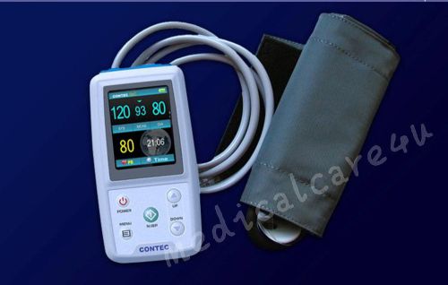 Abpm50 handhold ambulatory blood pressure monitor+3 cuff+software for sale