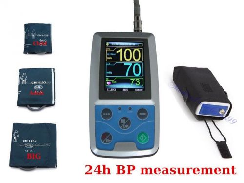 Color lcd ambulatory blood pressure monitoring cardioscape abpm holter monitor** for sale