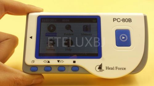 100% new arrive Color LCD Portable Handheld ECG EKG Heart Monitor