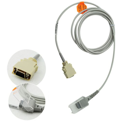 NPB Nellcor SCP-10 Oximax Spo2 Extension Adapter TPU Cable 4pin to DB 9pin 2.2M
