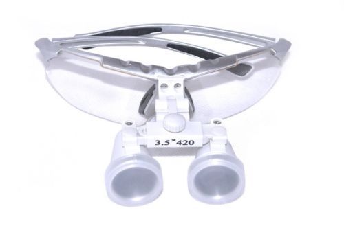 2015 led head light lamp /battery /3.5x 420mm dental surgical binocular loupes for sale