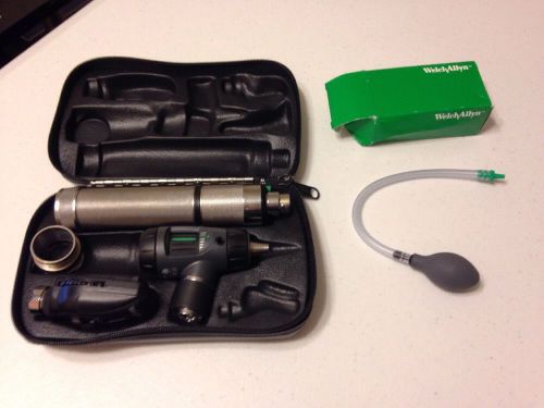 Welch Allyn Diagnostic Set Ophthalmoscope, Otoscope, W/ Rechargeable Handle
