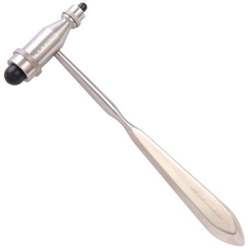 MDF® Tromner Neurological Reflex Hammer with built-in brush for cutaneous and su