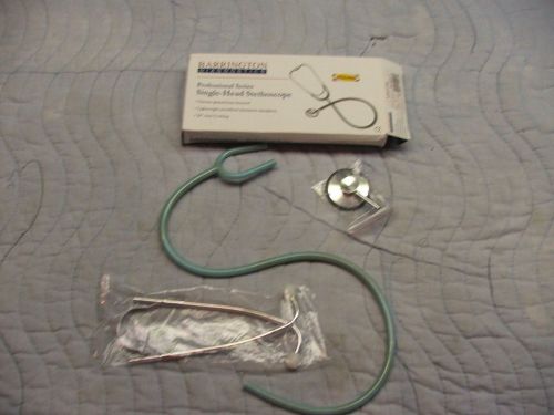 single head stethoscope new nurse 30.5 inch emt ems paramedic aqua ce approved