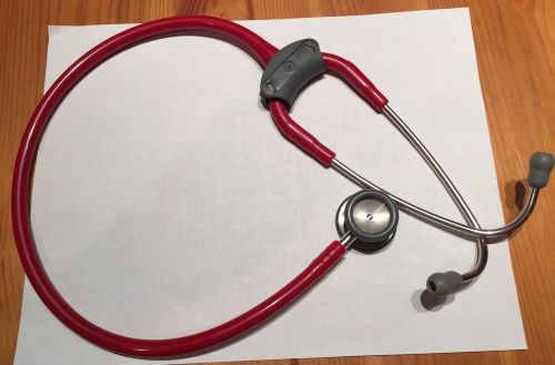 3m littmann classic ii pediatric stethoscope - red for sale