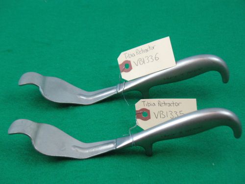 Lot of two v. mueller bennett bone retractor os4130-001 9 3/4&#034; surgery or for sale