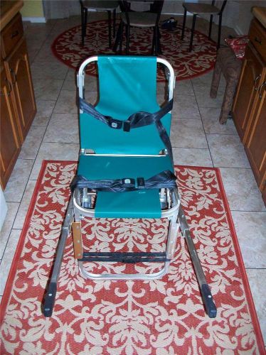 Junkin jsa-800 evacuation chair extended handles rescue emergency stretcher ems for sale