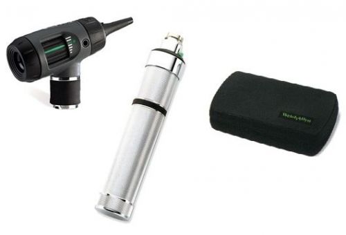 Welch allyn 25270-m 3.5 v otoscope set with macroview otoscope with throat for sale
