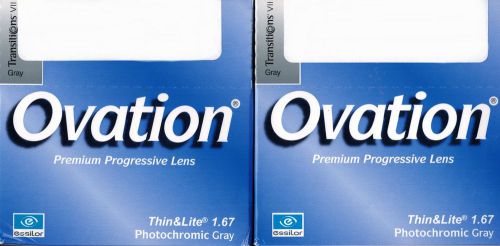 Essilor Ovations 1.67 Transitions Gray 6/200
