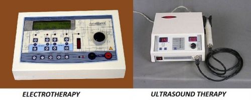 !Combo Offer Ultrasound Therapy, Electrotherapy for Physiotherapy Two machines C