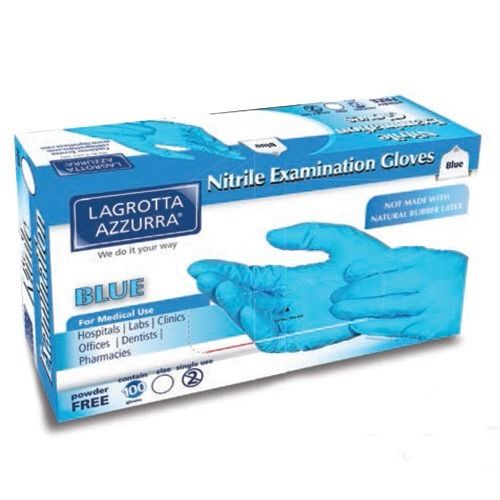 1000 nitrile no examination glove blue color powder free size s for sale