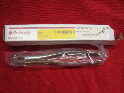 HU-FRIEDY 53L Tooth Extracting Forceps F53L NEW Old Stock Military Surplus