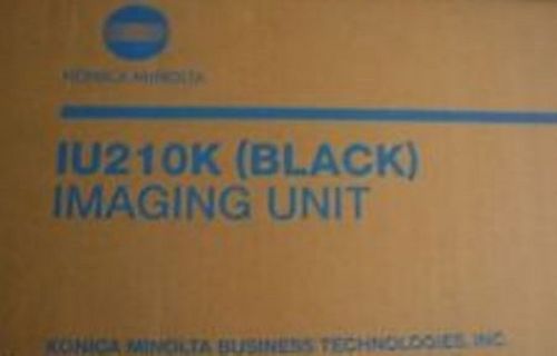 IU210K KONICA MINOLTA BIZHUB C250 C252 BLACK IMAGING UNIT IU-210K 4062-201