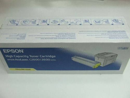 Genuine epson al c2600/2600 high capacity yellow toner *new* for sale