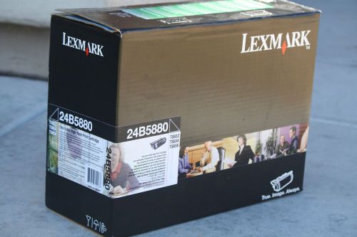 Lexmark 24B5880 Toner Cartridge, black, for TS652, TS654, and TS656