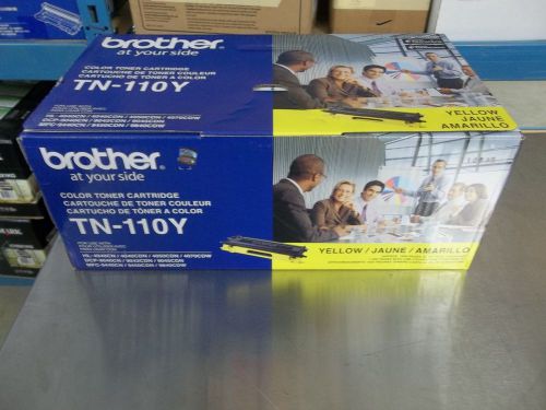 BROTHER TONER INK PRINT CARTRIDGE TN-110Y YELLOW HL 4040 4050 DCP MFC 9440 NEW
