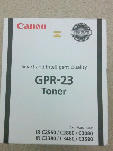 Genuine Canon GPR-23 Black Toner ImageRunner IR C2550 C2880 C3080 C3380 C3480 NR