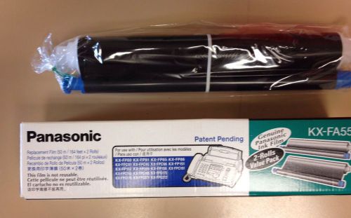 Genuine panasonic kx-fa55 replacement imaging film fax machine 300pg 164ft new for sale