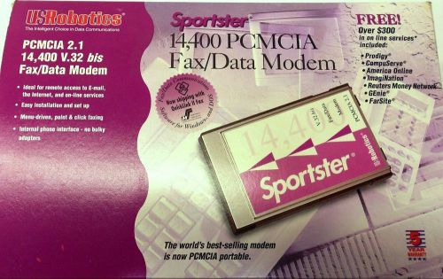 SPORTSTER 14,400 PCMCIA FAX/DATA MODEM