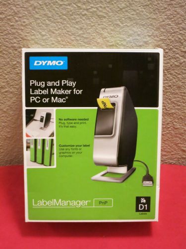 Dymo plug and play label maker for pc or mac - new/unopened box for sale