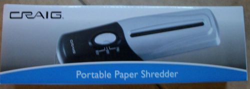 portable paper shredder by craig nib