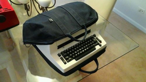 IBM Personal Typewriter zippered carrying case. Rare.  Portable IBM Selectric