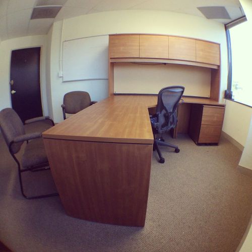Buro l-shaped private office desks for sale