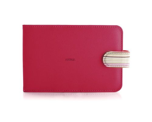 Pocket Style Passport Case Hot Pink 1EA, Tracking number offered