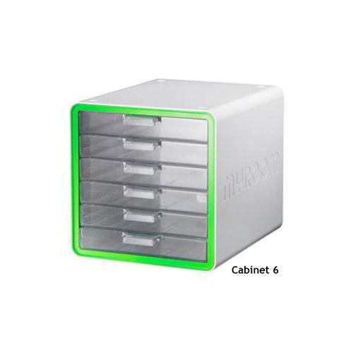 My Room File Cabinet 6 Drawers Green Office Life Sysmax Long lasting Beloved