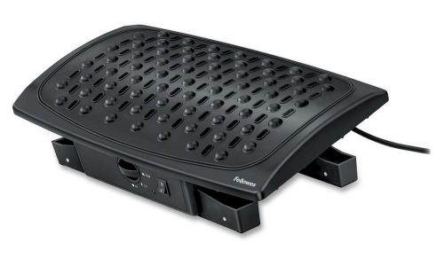 New &amp; sealed! fellowes 8030901 climate control footrest with auto-off feature for sale