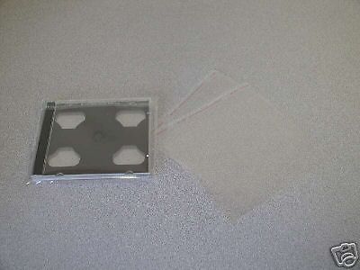 1000 new cd case poly sleeve w/seal, clear for sale