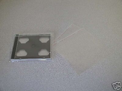 1000 NEW CD CASE POLY SLEEVE W/SEAL, CLEAR