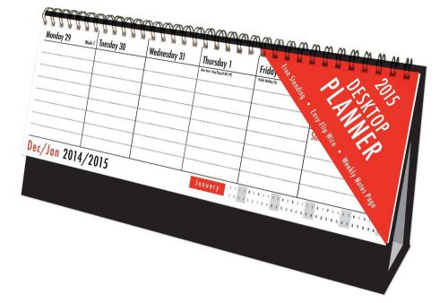 2015 Desktop Desk Planner Flip Calendar Home or Office