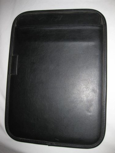 Levenger Universal Letter Pad Backer - Black Leather