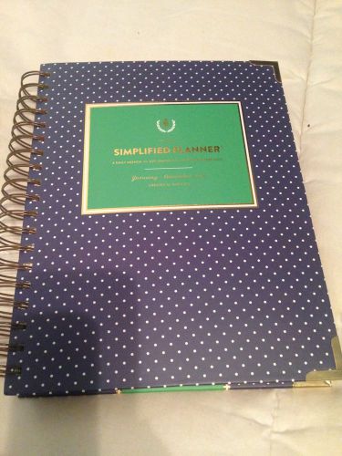 Emily Ley Simplified Planner 2015 Navy Dot