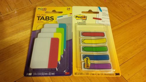 Post-It Notes Filing Tabs and Page Flags