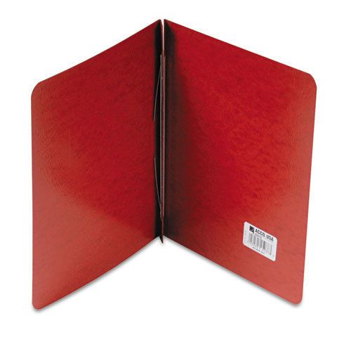 Presstex report cover, prong clip, letter, 3&#034; capacity, red for sale