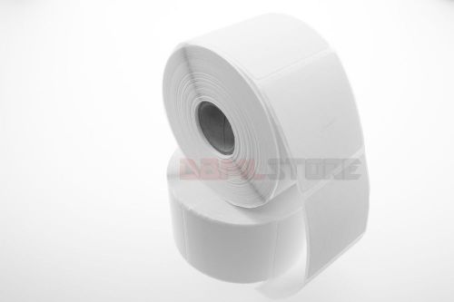 10 rolls of zebra compatible labels 2&#039;&#039; x 2&#039;&#039; for sale